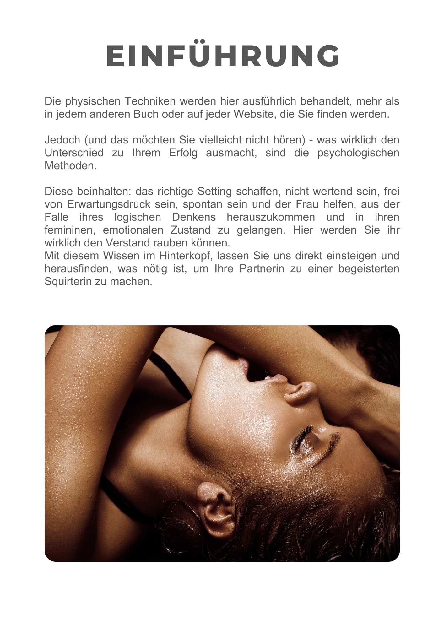 Squirting Triggers E-Book